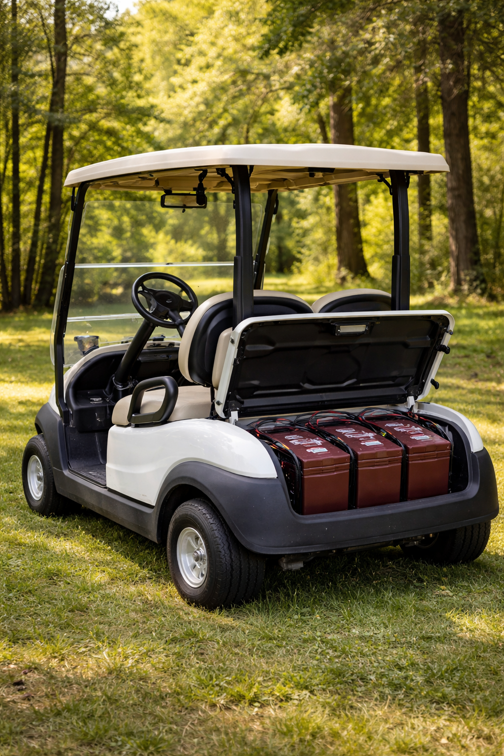 PRÉPARER LES BATTERIES DE VOTRE VOITURETTE  DE GOLF AVANT L&rsquo;ARRIVÉE DE L&rsquo;HIVER